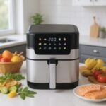 Friteuse inox Sans Huile 8L 1800W Numérique Multismart MS-AF3148 – Image 2