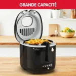 Friteuse Moulinex Original Classique Mega XXL, 2Kg, 1800W, Inox/Noir - AM480870 – Image 6