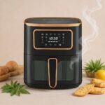 AirFryer 05 L 1450W Heinrich's Germany HFR 8216 Noir – Image 3