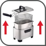 FRITEUSE SEMI-PROFESSIONNELLE TEFAL original -3 L-2200 W- EASY PRO PREMIUM FR338070 – Image 3