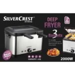 Friteuse inox 4L - 2000 W SilverCrset DF3700 – Image 3