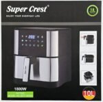 AirFryer inox 10 L 1800 W SuperCrest SCT-9028A – Image 3