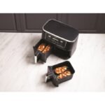 Friteuse Sans Huile Double Tiroir 9.5L Avec 6 Modes De Cuisson Ninja Original AF400EU – Image 3