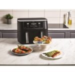 Friteuse Sans Huile Double Tiroir 9.5L Avec 6 Modes De Cuisson Ninja Original AF400EU – Image 5
