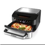AirFryer inox 2 en 1 – AirFryer et Four a Pizza MultiSmart AP1217 – Image 2