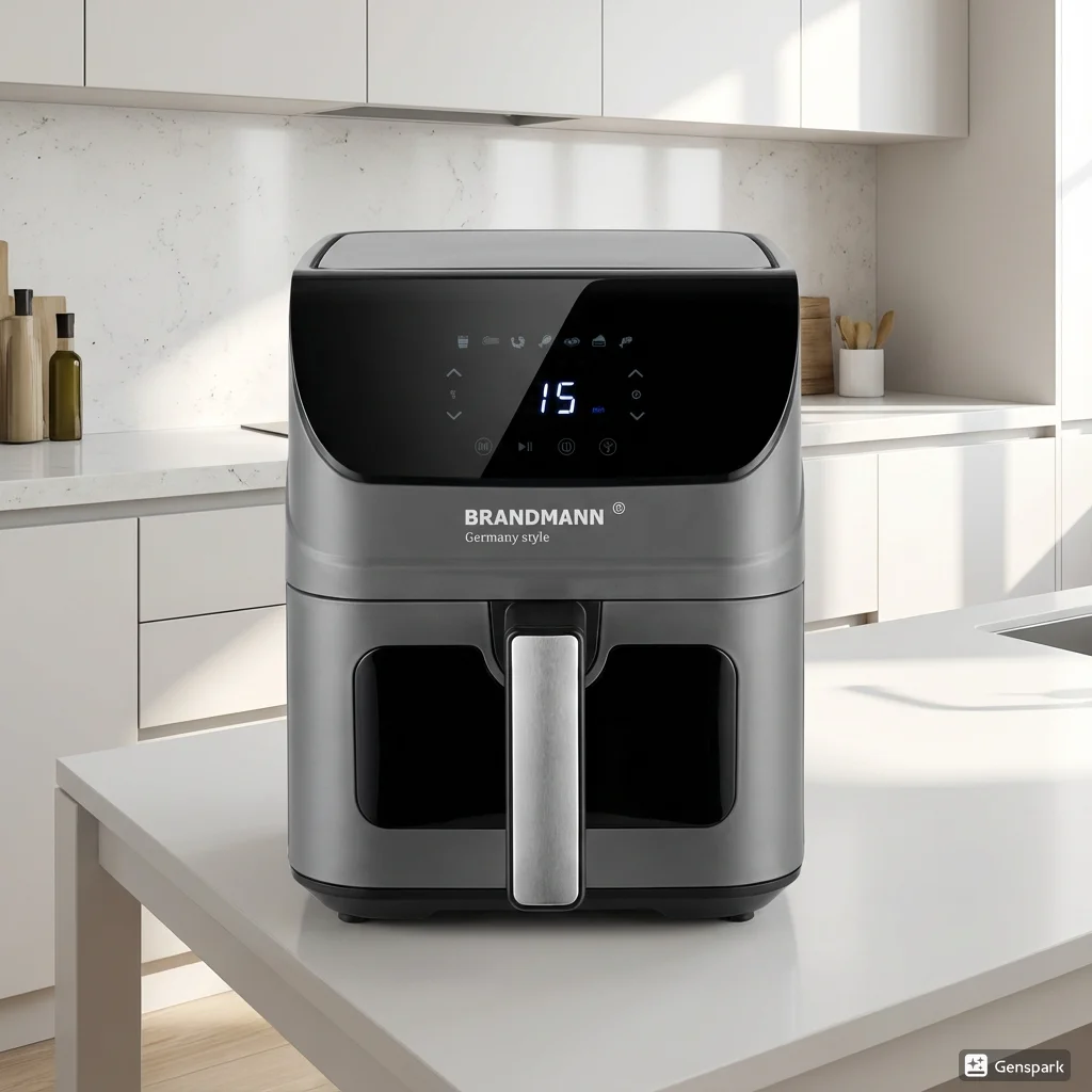 AirFryer avec Fenêtre 04 L 1350W Brandmann AF002 – Image 1
