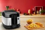 FRITEUSE MOULINEX SUPER UNO 1.5KG INOX/NOIR AM316D10 – Image 7