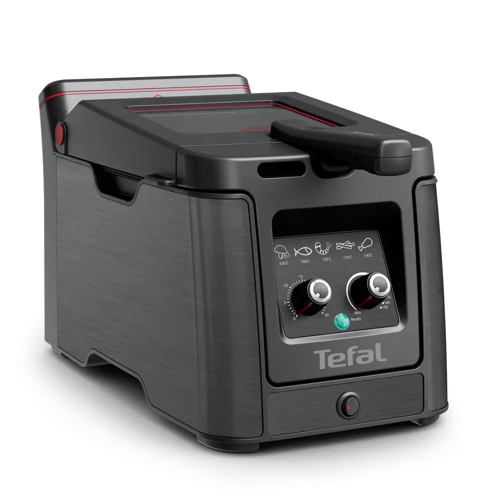 Digital-TFL_FR600810_CLEAR-DUO-DEEP-FRYER_ABIS-tif.webp Friteuse classique Tefal origial Clear Duo Friteuse, Moins de fumee et d'odeurs,Noir, FR600810 – Image 1