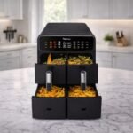 Air Fryer Double Stack 2en1 2400W 10L + écran tactile couleur Multismart | MS-AF2310 – Image 3