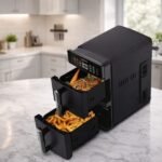 Air Fryer Double Stack 2en1 2400W 10L + écran tactile couleur Multismart | MS-AF2310 – Image 2