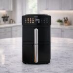 Air Fryer Double Stack 2en1 2400W 10L + écran tactile couleur Multismart | MS-AF2310 – Image 4