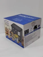 Friteuse – Air fryer Numérique Double Bac 10L Digital multiprogrammes En inox Sonashi SAF-115 – Image 3