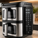 Airfryer inox double stack Digital 11L 2800W Avec Fenêtre Visible Schalleng AMB-33AF – Image 3