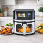 Airfryer Inox 8L 1800W Numérique Avec Fenêtre Visible Schallenge AMB-39AF – Image 2
