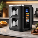 Airfryer double stack Digital 11L 2800W Avec Fenêtre Visible Schalleng AMB-31AF