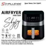Airfrayer 1500W 6.5L tactile avec fenêtre et 8 programmes Schallenge AMB-36AF – Image 3
