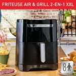 Friteuse Sans Huile À Air Numérique 8 Programmes 6.5l 1800w Moulinex EZ801810 – Image 5