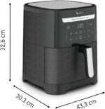 Friteuse Sans Huile À Air Numérique 8 Programmes 6.5l 1800w Moulinex EZ801810 – Image 6