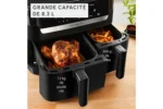Friteuse Électrique À Air Chaud 8.3L Double Tiroir 2700W Easy Fry Dual Moulinex EZ901H20 – Image 8