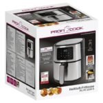 Friteuse À Air Chaud Avec Écran Tactile LED 5,5L 1400W PC-FR1239 H ProfiCook – Image 7
