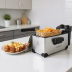 Friteuse inox 3L 2000W PlanetSat PSDF-301 Garantie 24 Mois – Image 5