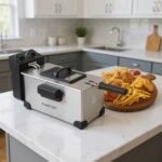 Friteuse inox 3L 2000W PlanetSat PSDF-301 Garantie 24 Mois – Image 2