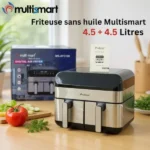 AirFryer inox 09L Double Bac 2400W Multismart MS-AF3109 – Image 2