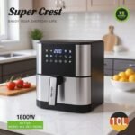 AirFryer inox 10 L 1800 W SuperCrest SCT-9028A – Image 2